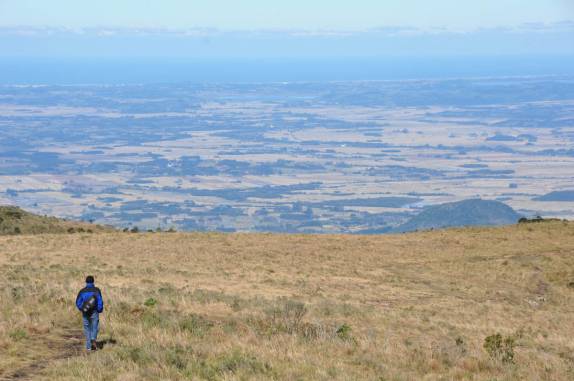 Caminhando na Serra Geral, em Cambará do Sul - RS